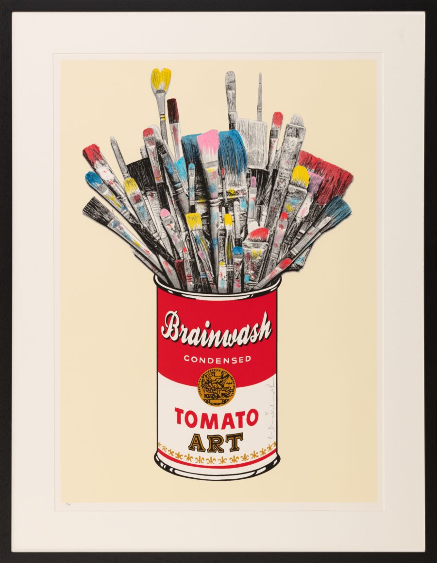 MR Brainwash “Tomato-Pop” Limited Edition Hand-Embellished print P.O.A