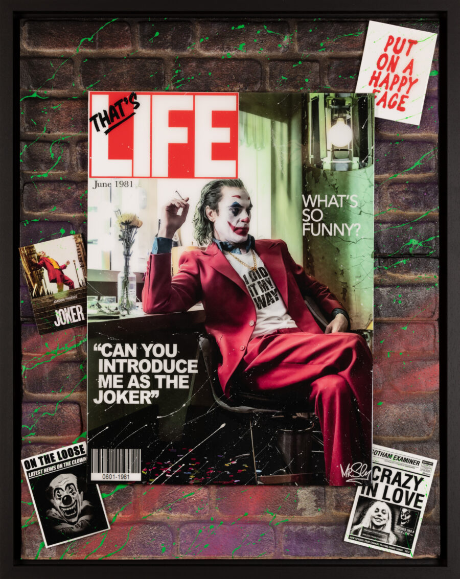 Mr Sly “Joker Life” 3D Artwork